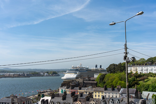  DID I MENTION THE REALLY BIG CRUISE SHIP IN COBH - CELEBRITY REFLECTION 018 