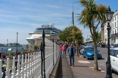  DID I MENTION THE REALLY BIG CRUISE SHIP IN COBH - CELEBRITY REFLECTION 011 