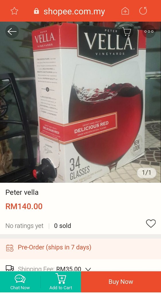 彼得韦拉美味干红葡萄酒 Peter Vella Red Delicious 5L Box 34 Glasses rm$140 + Shipping rm$35 via Shopee.com @ Indian Wedding at Agenda Suria Convention Centre, near USJ ELITE Highway Toll Plaza Exit