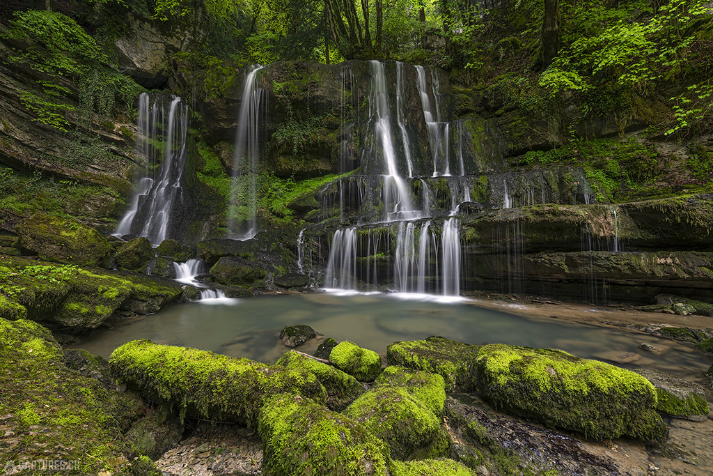 The waterfall - Cascade du Verneau