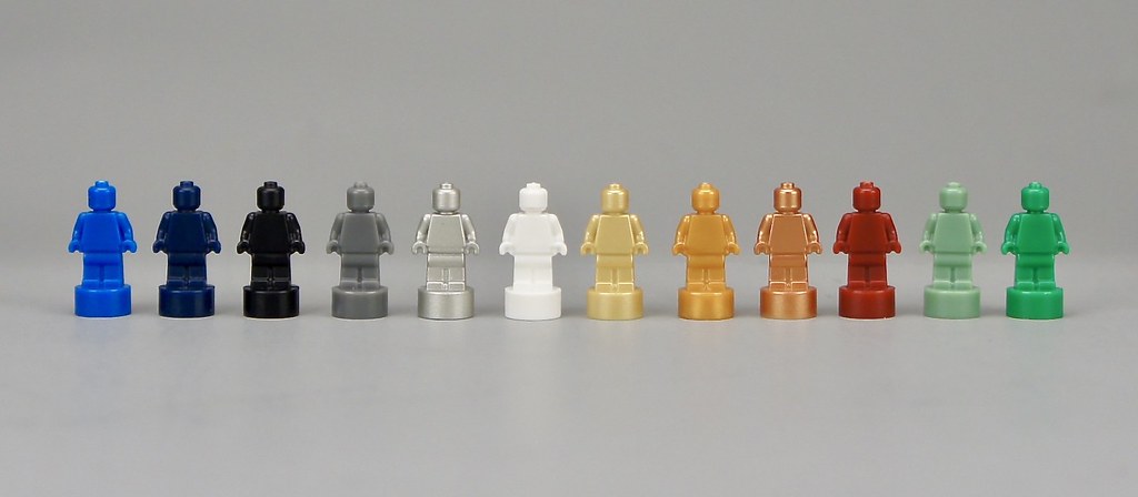 trophy new gold, pearl gold 1 x 90398 lego micro minifigure statuette trophy 