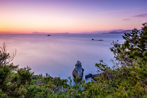 La vie en mauve... by J-Marc, france frenchriviera côtedazur panorama méditerranée sea mer canon plage beach island île îlot hyère