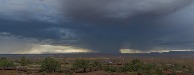 Storm in Arizona, US