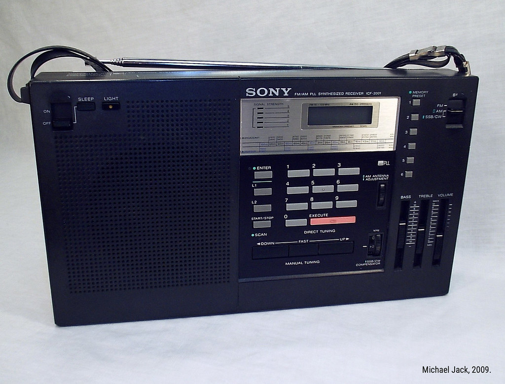 SONY ラジオ　ICF-2001テレビ・オーディオ・カメラ