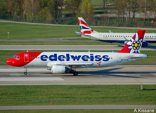 EDELWEISS A320 HB-IHY