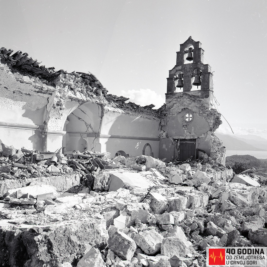 Zemljotres u Crnoj Gori - 15.04.1979.