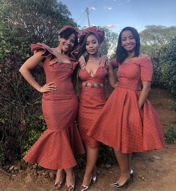 Elegant Tswana Wedding Woman Dresses 2019 – Latest African