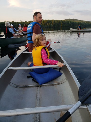 Canoeing by jackhirsch, Canoeing at sunsetsunrisesunset landscapeswaterscapes raquettelakegreatcampsagamore jordan alison 20
