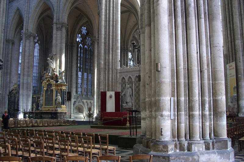 Внутреннее убранство Амьенского собора, Амьен, Франция