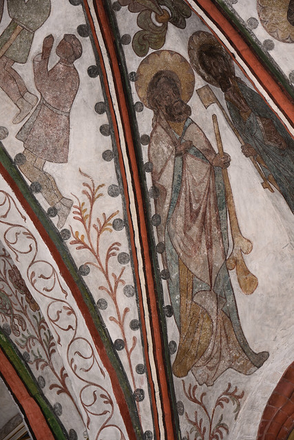 Kirchhorst, Isernhagen, Niedersachsen, St. Nikolai, apse fresco