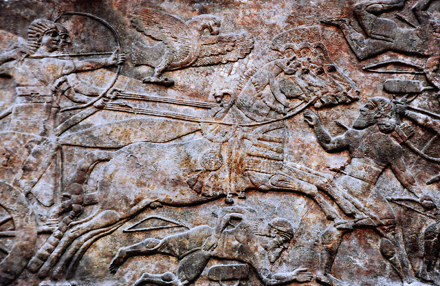 Mural de Ashurnasirpal II / Wall panel of Ashurnasirpal II