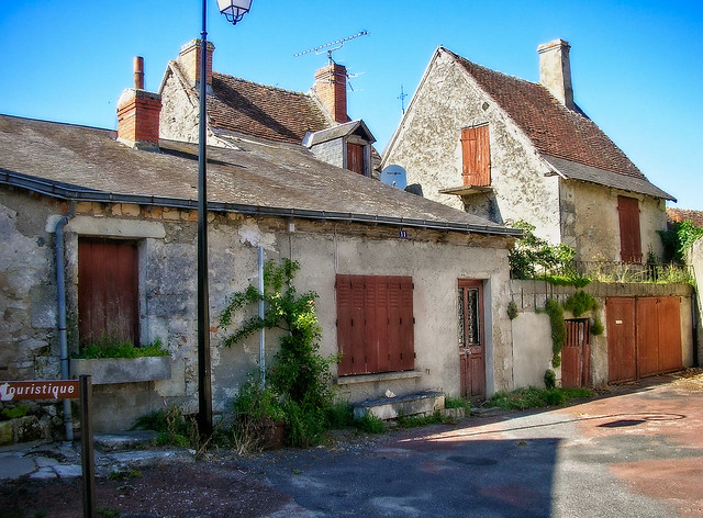 A street in Châtillon-sur-Indre