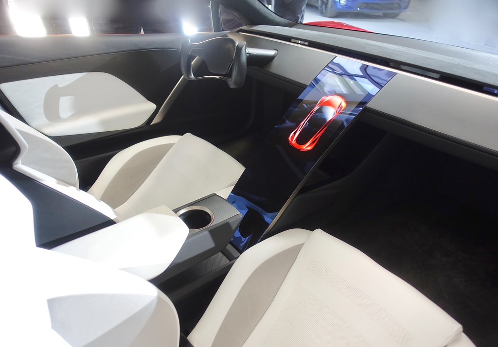 The New Tesla Roadster Interior Looks Like A Dreamy Simula
