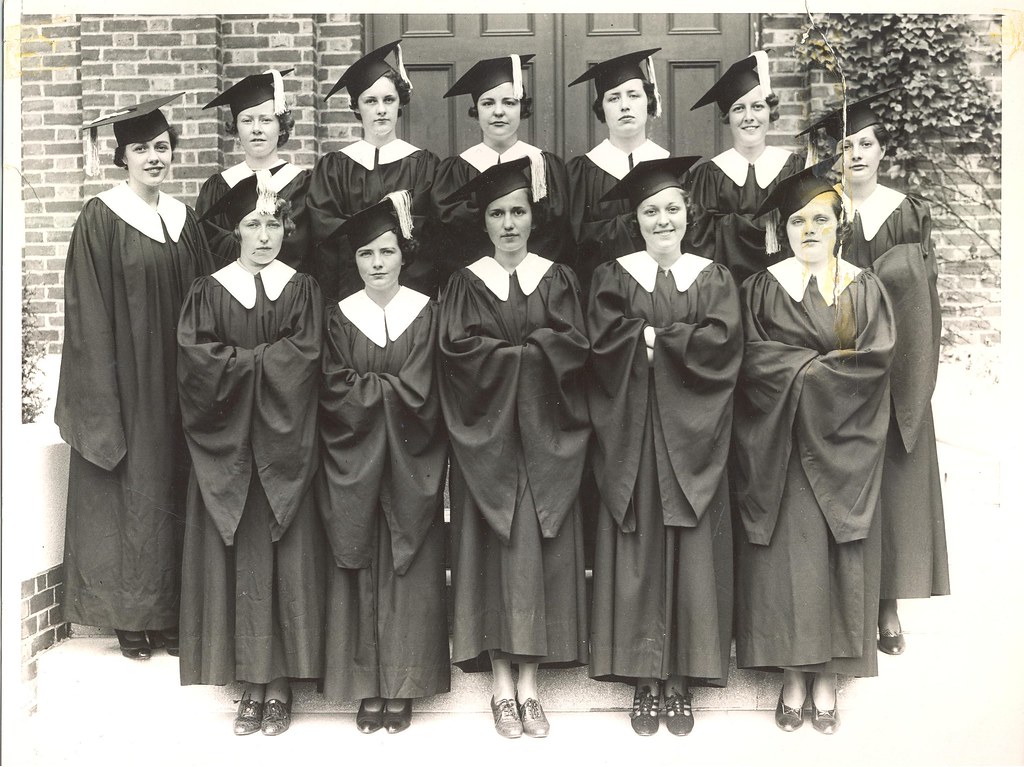 2. Student at graduation (1936)