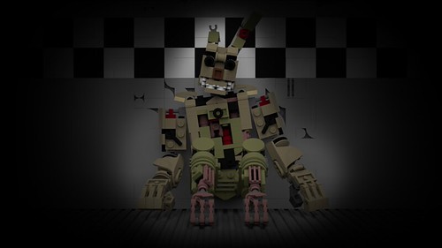 Springtrap [FNAF3 LEGO MOC] | Springtrap From FNaF3. Though … | Flickr