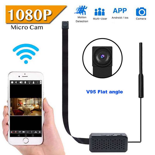 #CameraSpy #WiFiCamera #WirelessMicroWebcam   V95 Flat Angle Camera Spy Mini DIY Module WiFi IP Camera P2P Wireless Micro webcam Motion Sensor Micro Cam Flexible Camcorder for Phone  Whatsapp / Wechat: +86 13535583405 Skype: caxptecy@outlook.com Website a | by wangmingchengqian