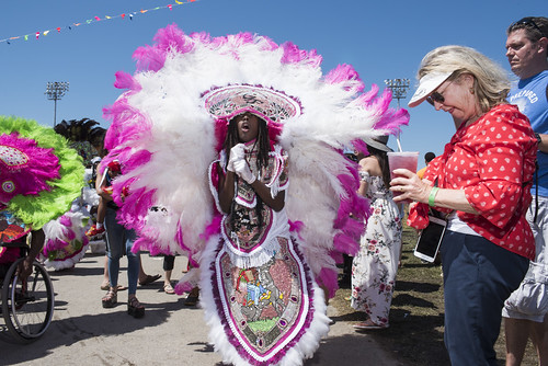 Golden Sioux at Jazz Fest day 2 on April 26, 2019. Photo by Ryan Hodgson-Rigsbee RHRphoto.com