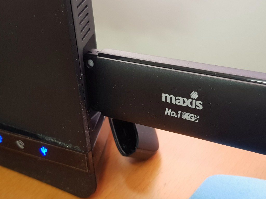 2019-04-27 Maxis Home Fibre One Prime: SimCard w/Dongle for zero downtime (Connect to Router)