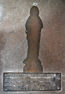 shroud brass and 1505 inscription