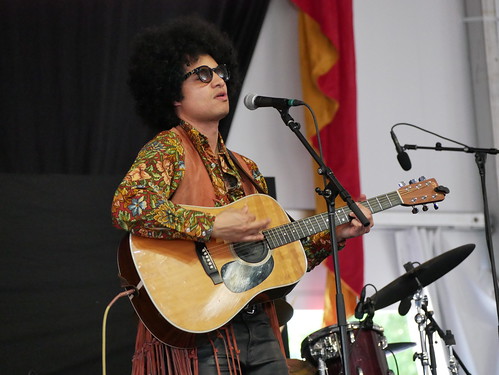 Jose James at Jazz Fest Day 2 - 4.27.19. Photo by Louis Crispino.