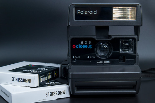 Polaroid 636 Closeup next to Impossible Project instant film | by Ivan Radic
