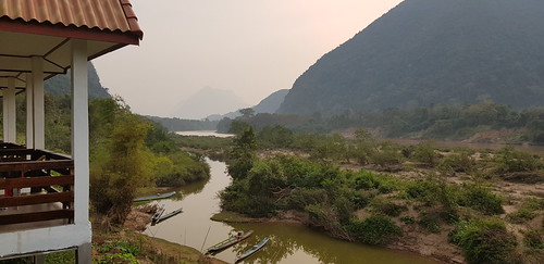 Muang Ngoi Neua, Nam Ou River, Northern Laos by Julian Myles Fidler, Beautiful village in Northern Laos, only accesible by boat from Nong Kiawmuang ngoi neua nong laos c