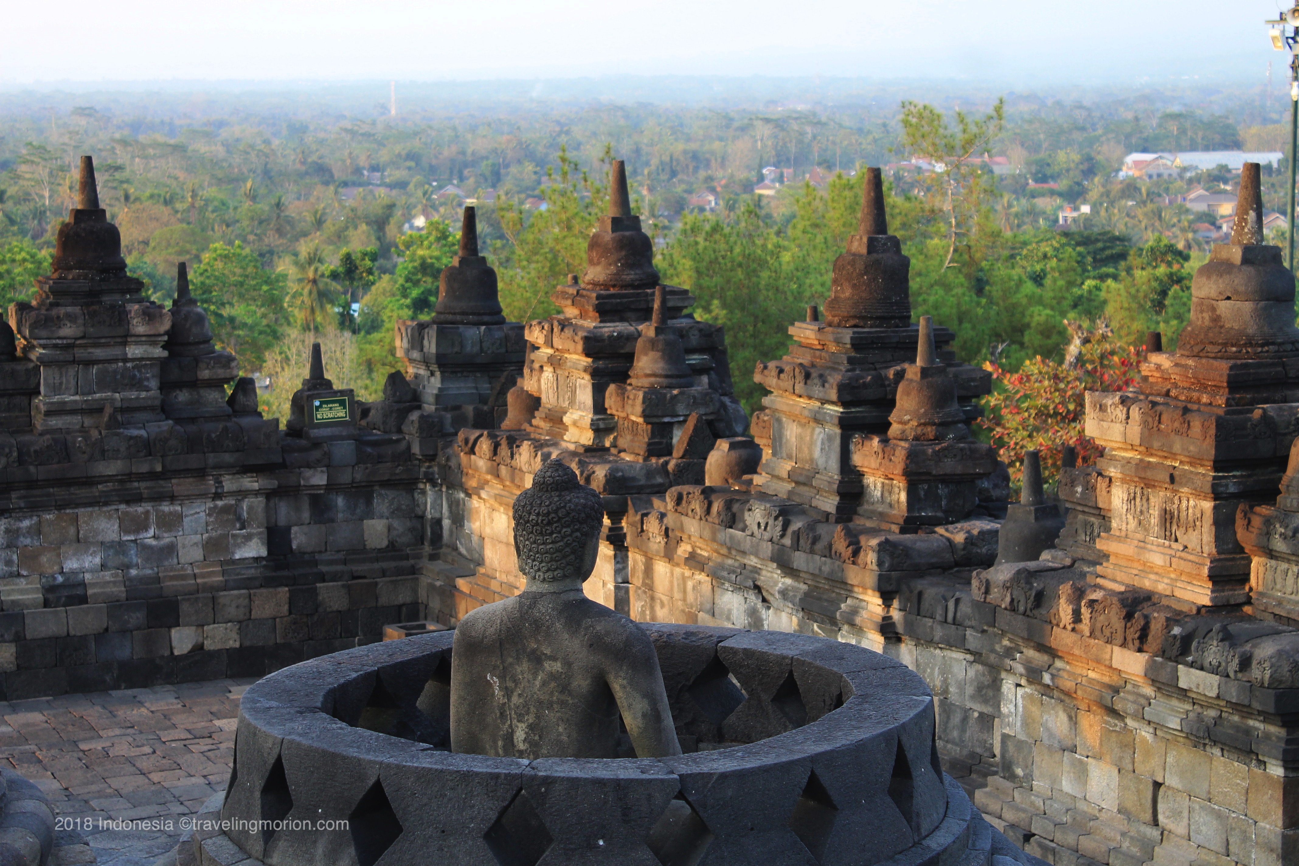 Borobudur Temple in Central Java, Indonesia