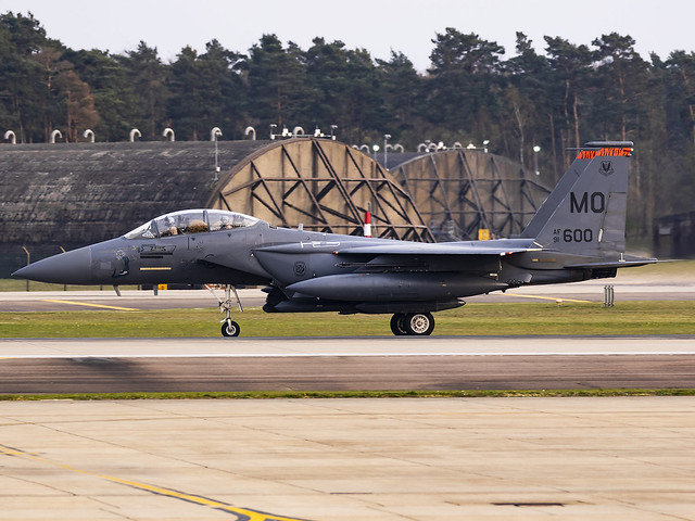 United States Air Force | McDonnell Douglas F-15E Strike Eagle | 91-0600