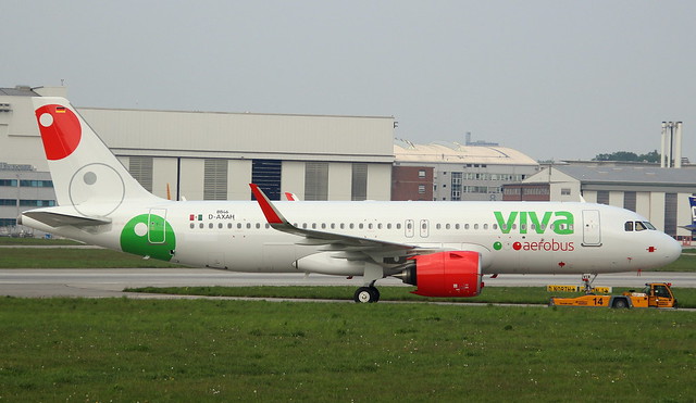 VIVA aerobus, D-AXAH, Reg.XA-VIA, MSN 8846, Airbus A 320-271N, 30.04.2019,  XFW-EDHI, Hamburg Finkenwerder