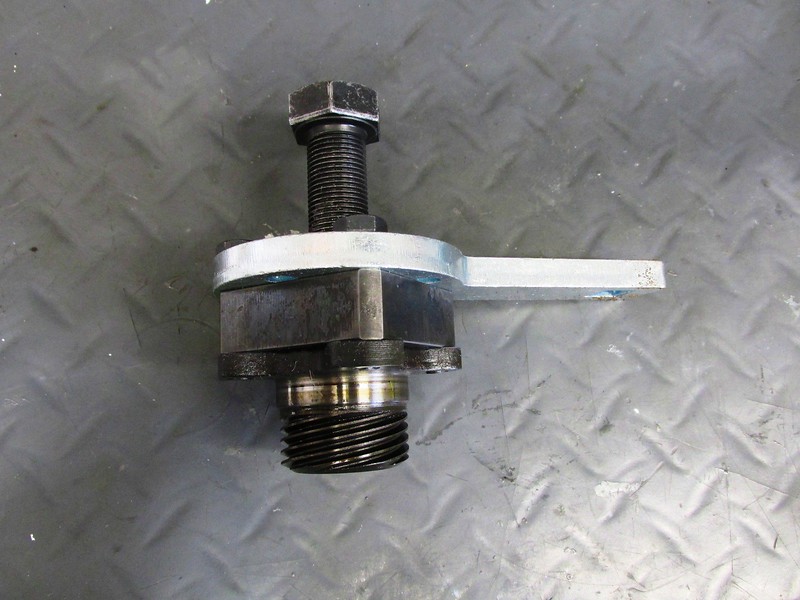 Output Flange Attached To Puller