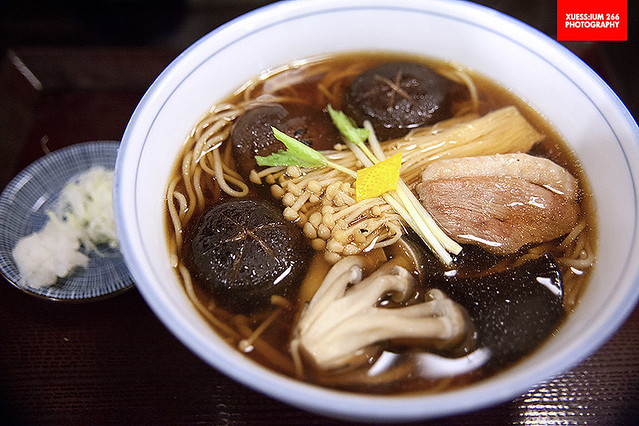 Soba With Duck & Mushrooms