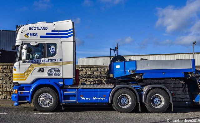 Scania R730 - Aberdeen Harbour Scotland - 5th May 2019