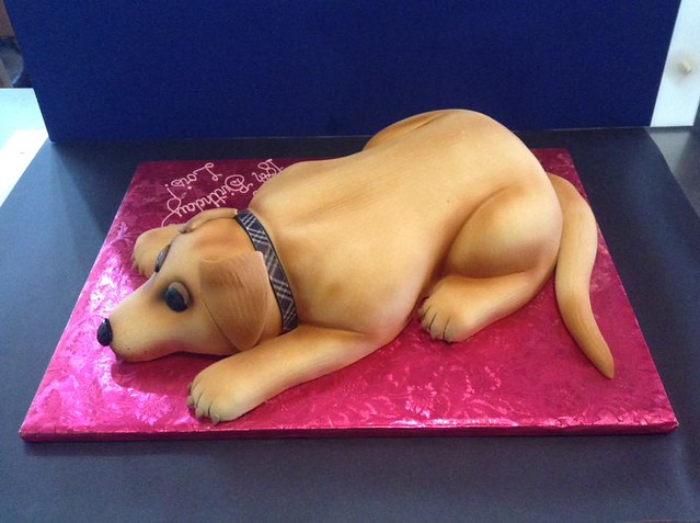 Puppy Cake by Piece of Cake Bakery