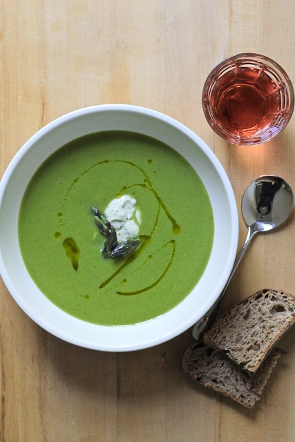 green-as-spring soup