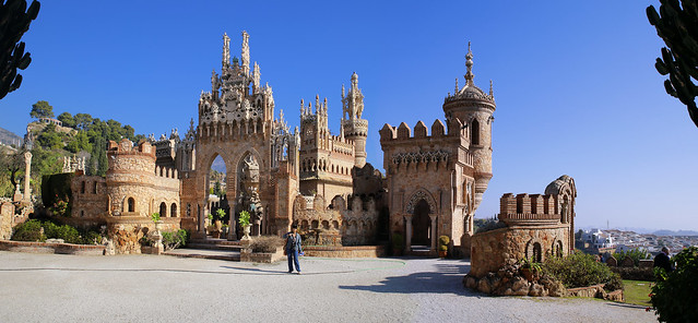 Fairytale Castilo de Colomares in Andalucía