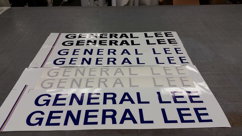 General Lee Text Different Eras