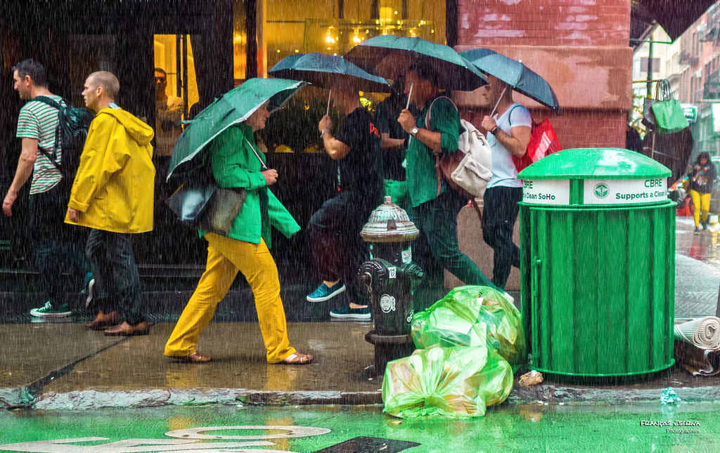 The New Yorkers - Colorful rainy day