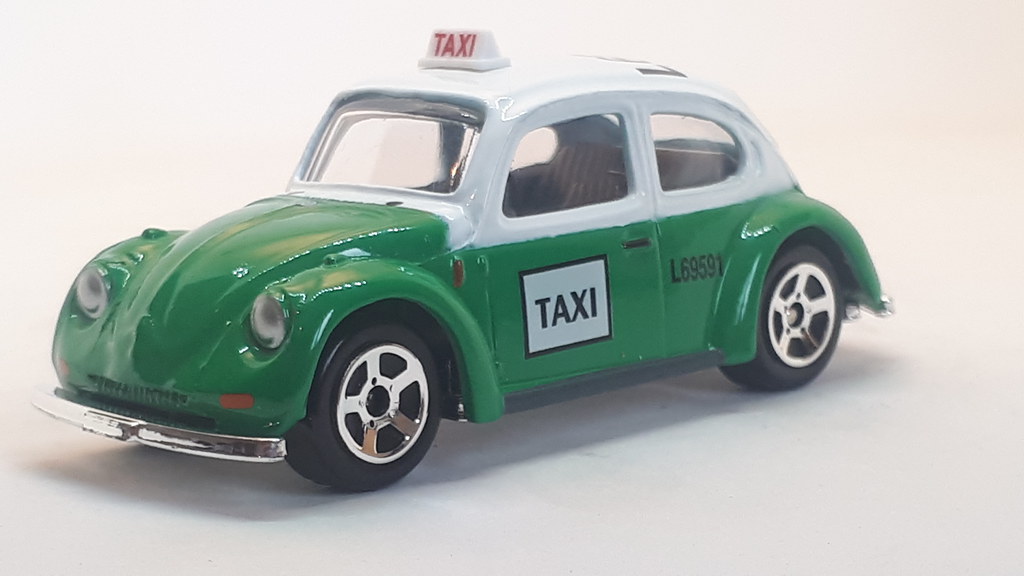 1/43 Cararama Classic VW Volkswagen Beetle TAXI Diecast Model Car Green 41547 