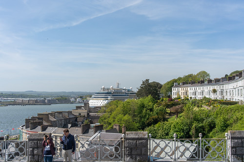  DID I MENTION THE REALLY BIG CRUISE SHIP IN COBH - CELEBRITY REFLECTION 019 