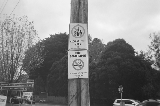 Signs - Alcohol Free Area, No Smoking