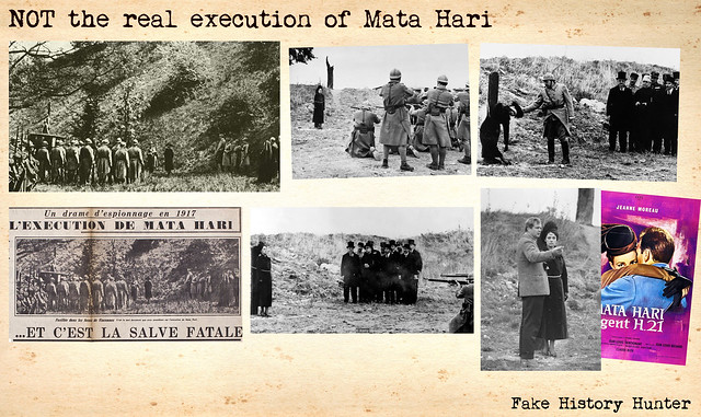 NOT the real execution of Mata Hari