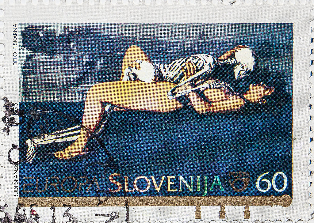Stamp, Slovenia, 1995, 60 Ptt