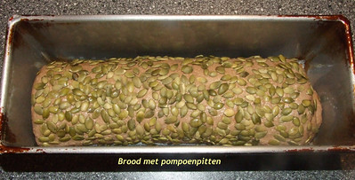 Brood met pompoenpitten