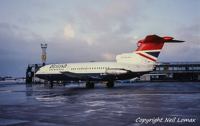 Hawker Siddeley Trident 2E G-AVFB British Airways.