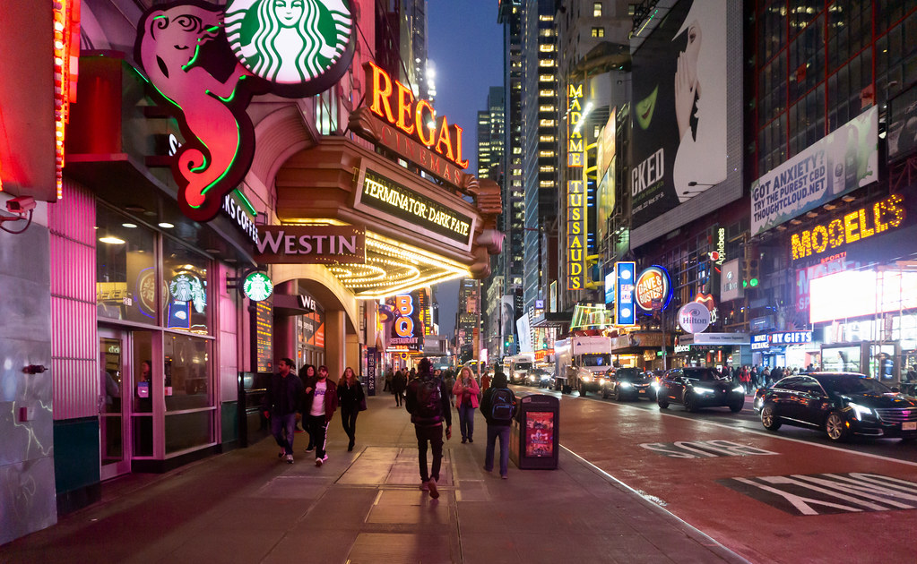 42nd Street Lights (Terminator) - Times Square, New York City