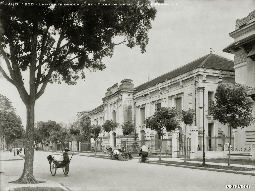 HANOI 1930 - Université indochinoise - Ecole de Médecine et de Pharmacie - Trường Y & Dược Hà Nội