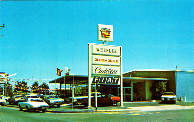 Wheeler Auto Center, Yuba City CA, 1970s