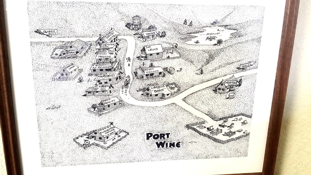 Port Wine (hand drawn map)