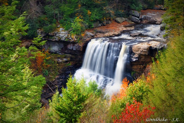 Blackwater Falls State Park in West Virginia