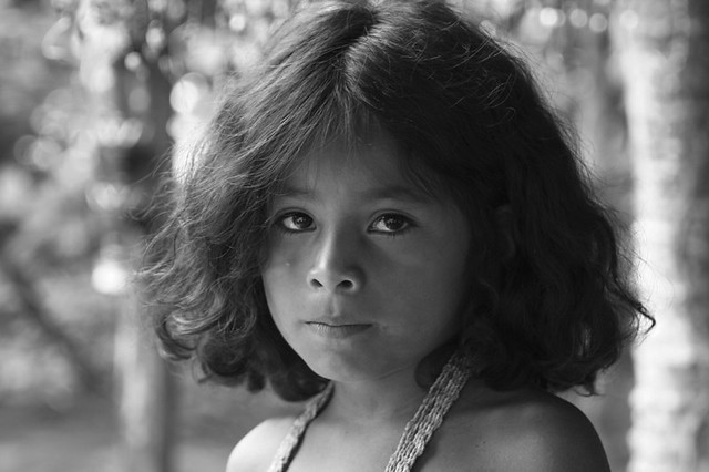 Jungle Girl Near Iquitos
